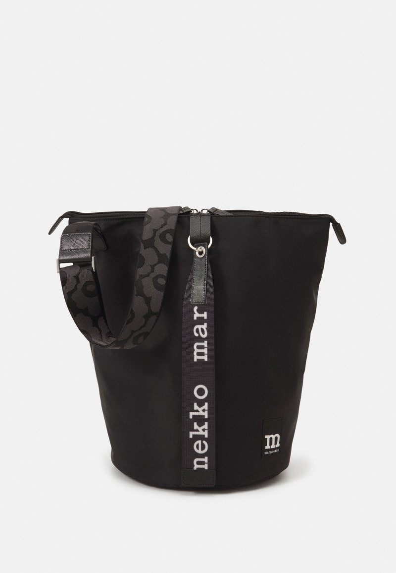 Marimekko ALL DAY BUCKET SOLID - Skulderveske - black