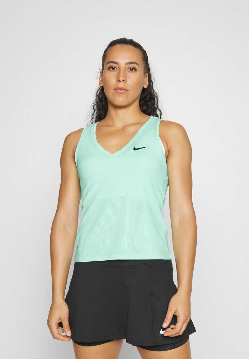 Nike Performance TANK - Top - mint foam/black