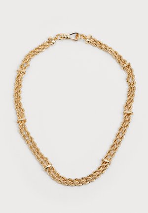 ROW ROPE COLLAR - Collana - gold-coloured