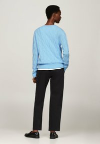 Tommy Hilfiger SOFT CABLE - Pulover - vessel blue