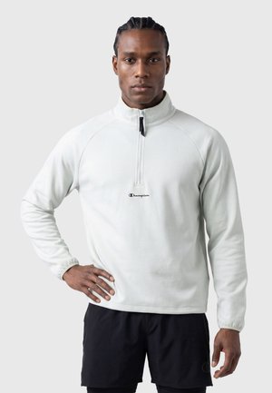 Champion, CHAMPION HALF ZIP SWEATSHIRT C-TECH - Sudadera - biege