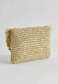Next FABRICATION FRINGE  - Pikkulaukku - natural