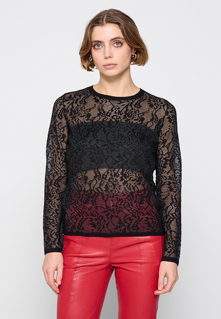 TWINSET Longsleeve zwart