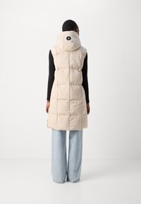 Mos Mosh SQUARE WAISTCOAT - Vesta - feather gray