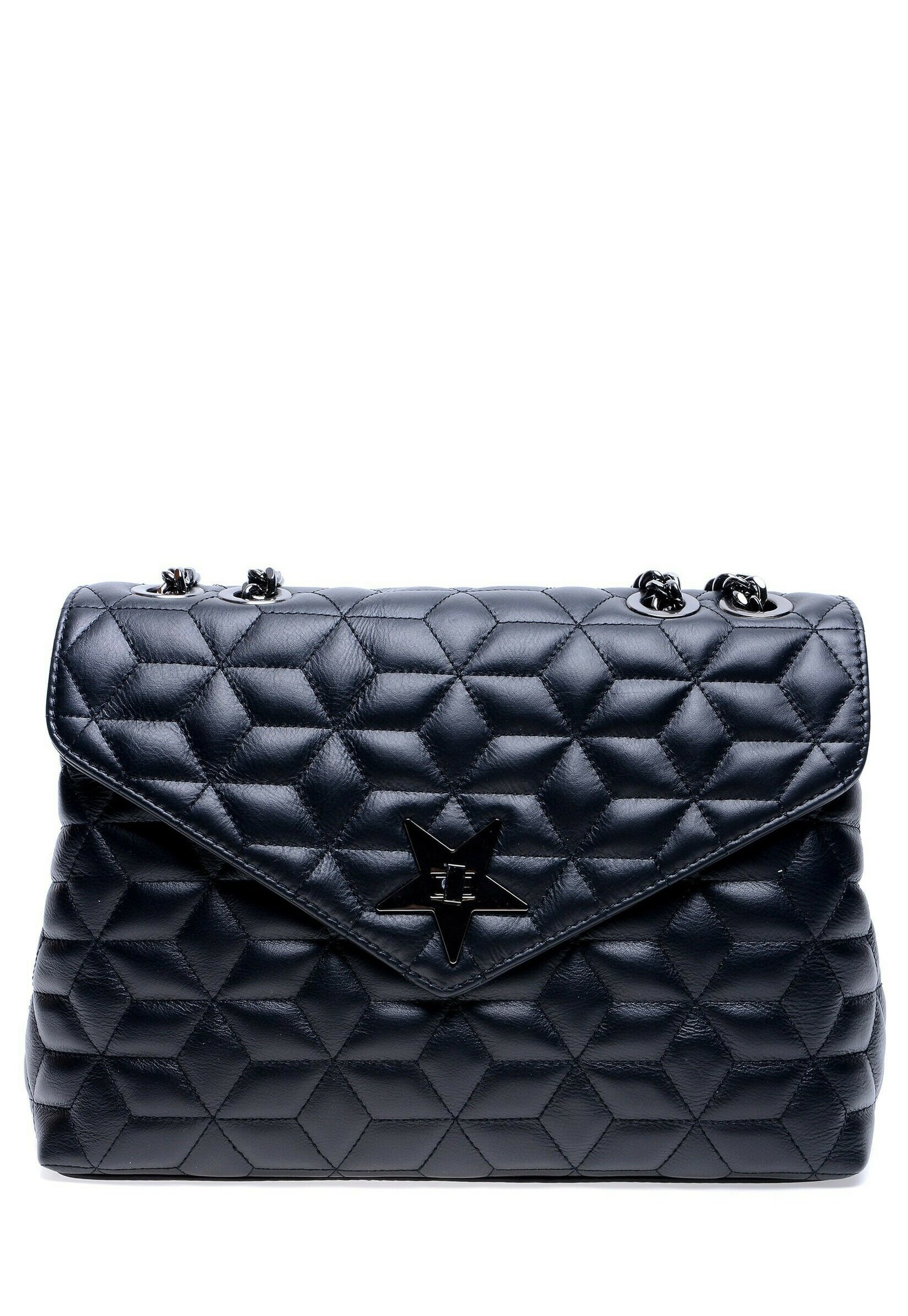 ROBERTA M STEPPEFFEKT UND MAGNETVERSCHLUSS - Borsa a tracolla - nero -  Zalando.it