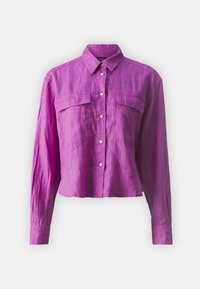 GAP CROPPED SHIRT - Cămașă - budding lilac