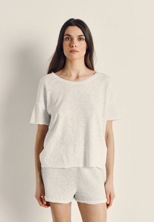 American Vintage Základné tričko - blanc