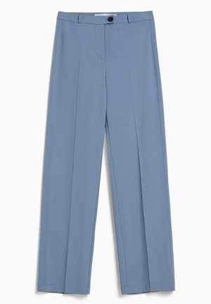 WIDE LEG TAILORED - Broek - blue/grey