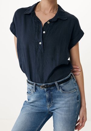 Blouse - blue