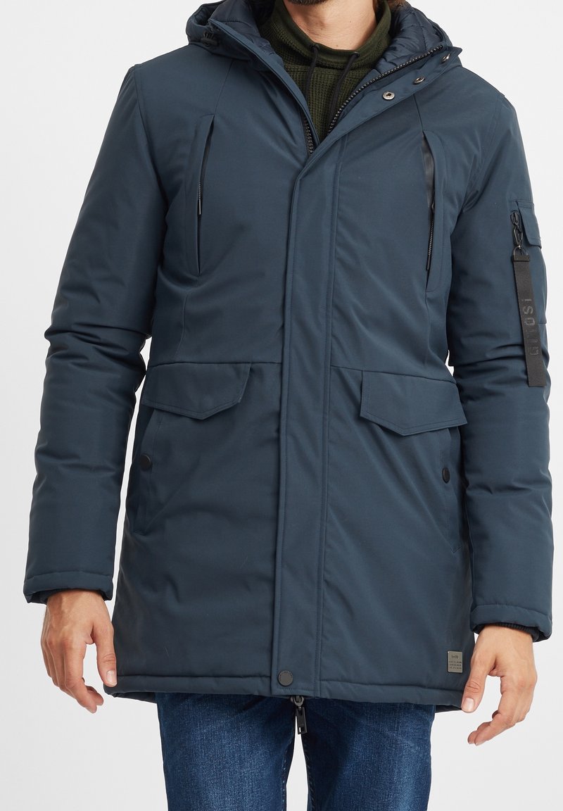 Solid Parka - blue
