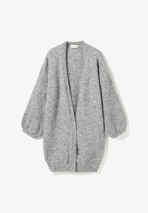 Noella, N-MARICELA KNIT CARDIGAN - Strickjacke - medium grey melange