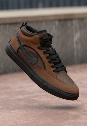 REACT LEO UNISEX - Sneaker high - cacao  wow/black/earth/dark brown