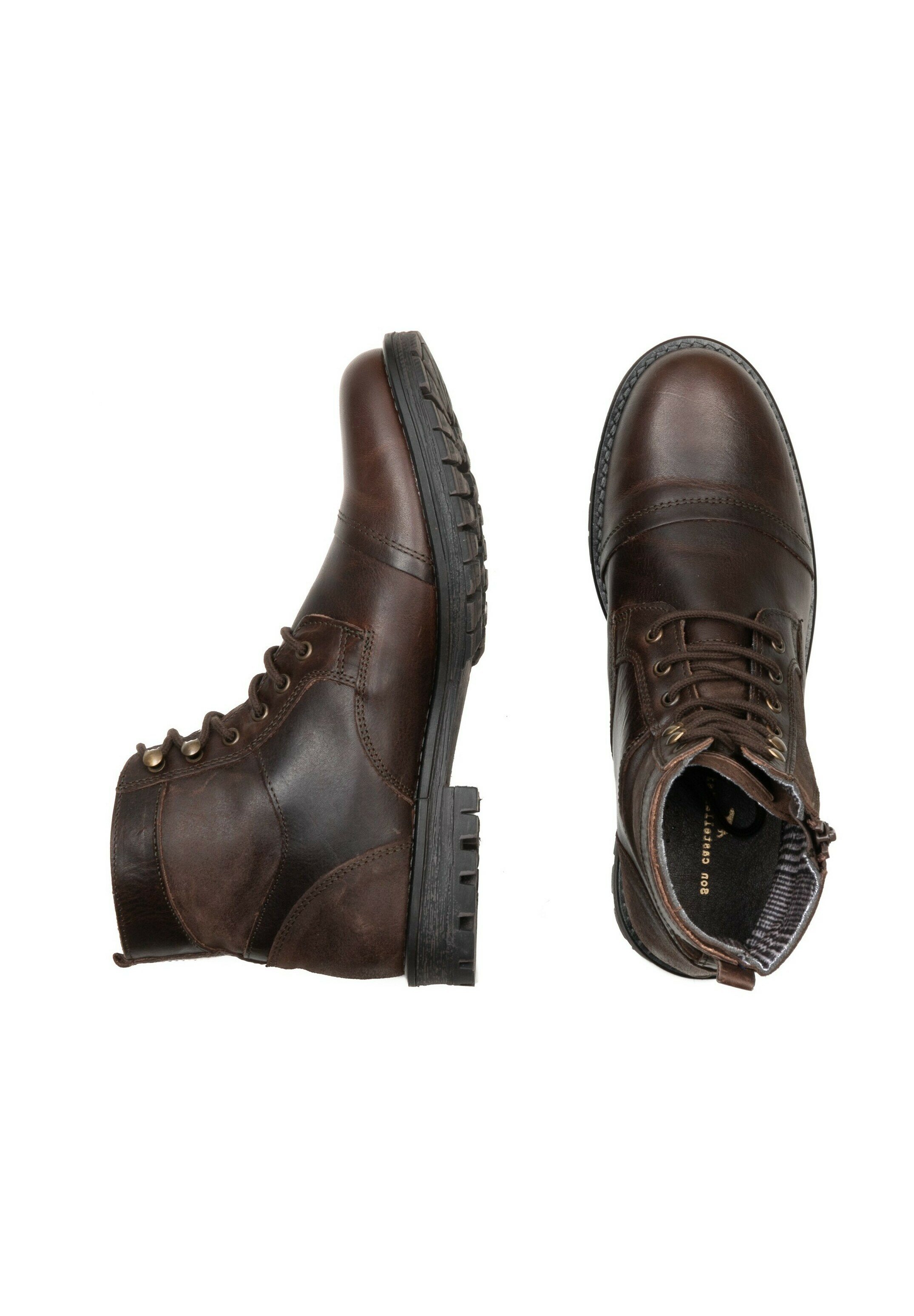 Son Castellanisimos Botines con cordones - Brown/marrón - Zalando.es