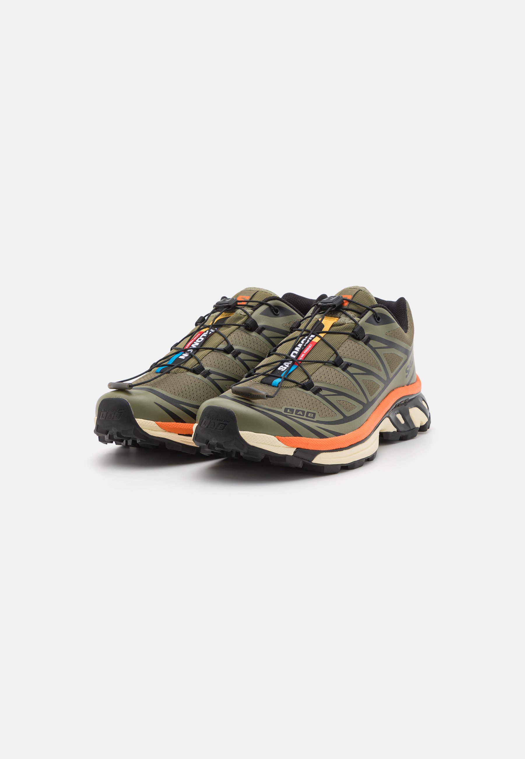 Salomon Sportstyle UNISEX - Trainers - deep lichen green/black/red