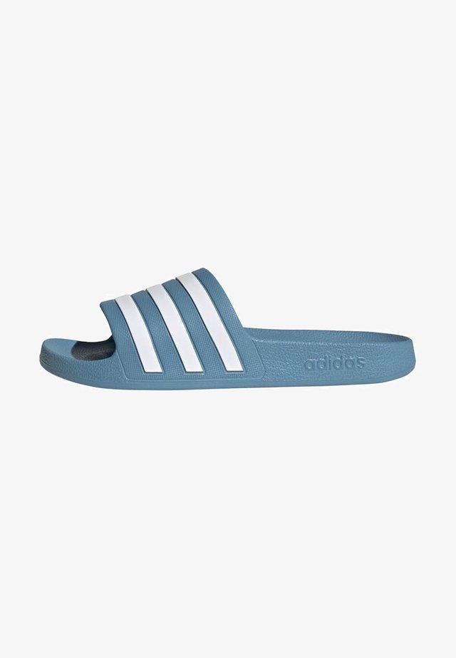 ADILETTE AQUA SLIDES - Badslippers - blue