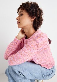 ONLY ONLBEAUTY NECK  - Džemperis - pink lady