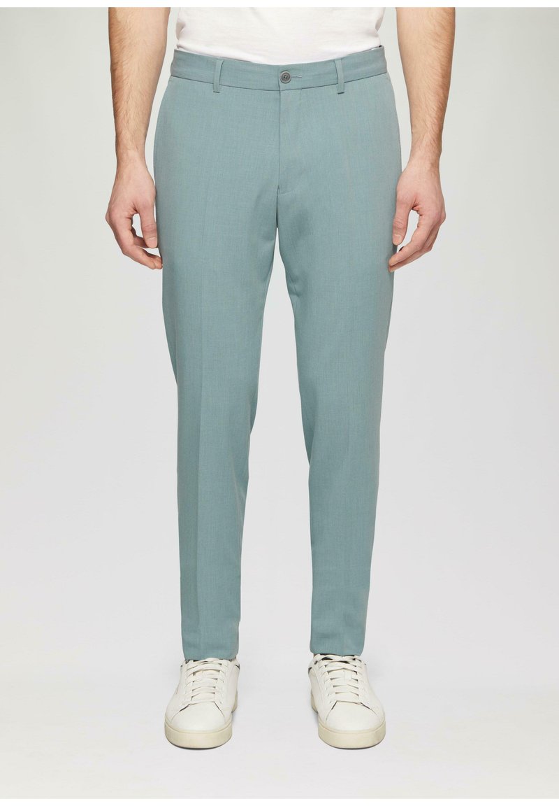 s.Oliver BLACK LABEL Stoffhose - türkisblau