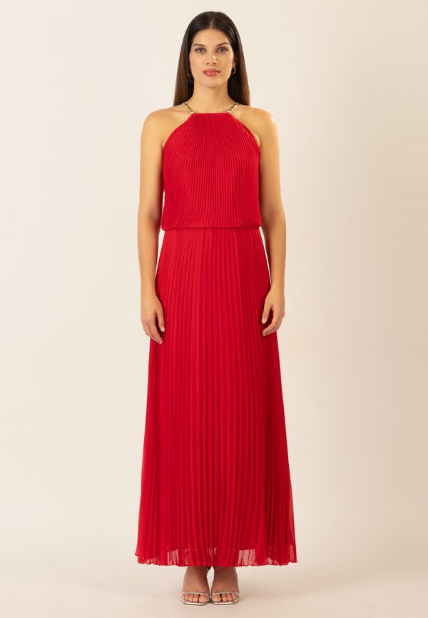 PLISSEE - Maxikleid - rot