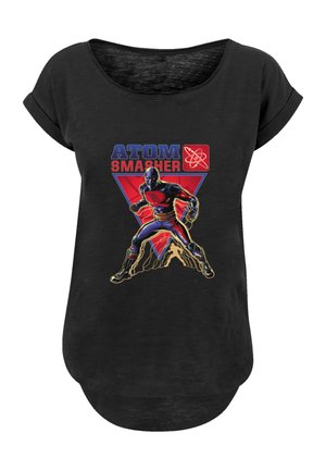 Print T-shirt - schwarz