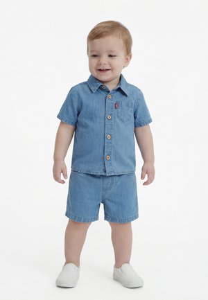 Levi's® WESTERN SET - Denimshorts - light blue