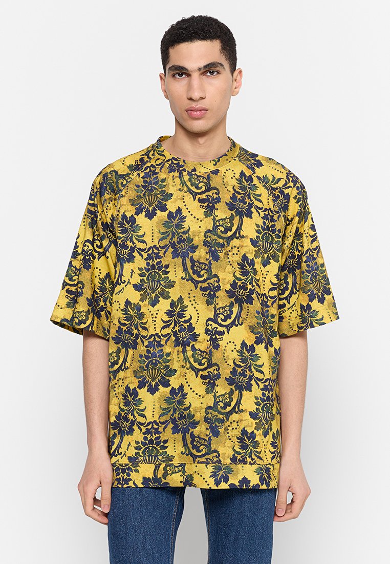 Versace Jeans Couture T-shirt print geel Versace Jeans Couture T-shirt print geel