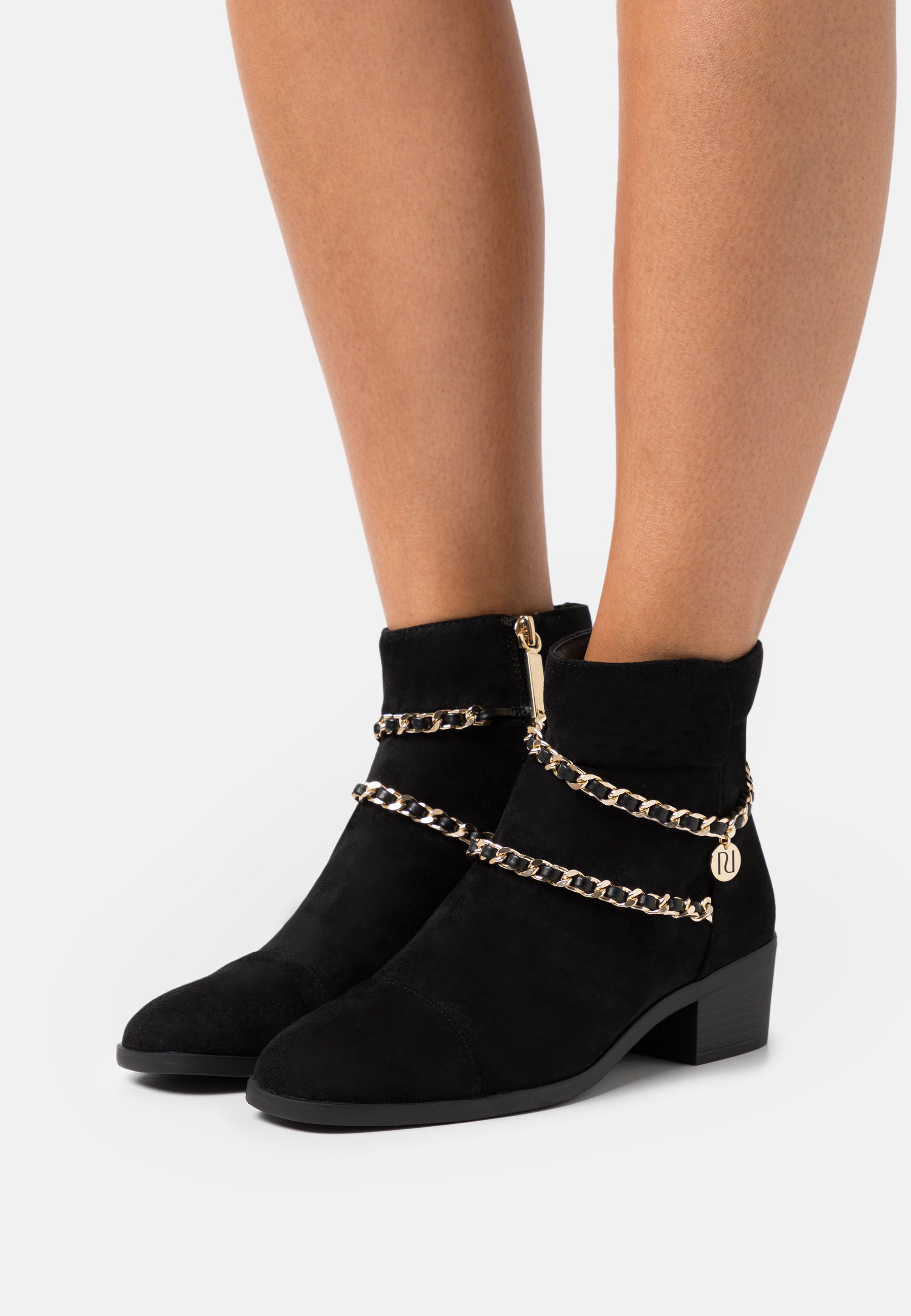 River Island Korte laarzen - black/zwart - Zalando.nl