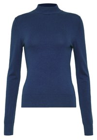 Monki Stickad tröja - blue