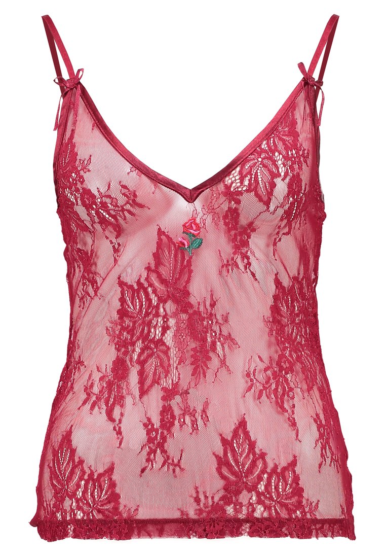 Bik Bok Top bordeauxrood