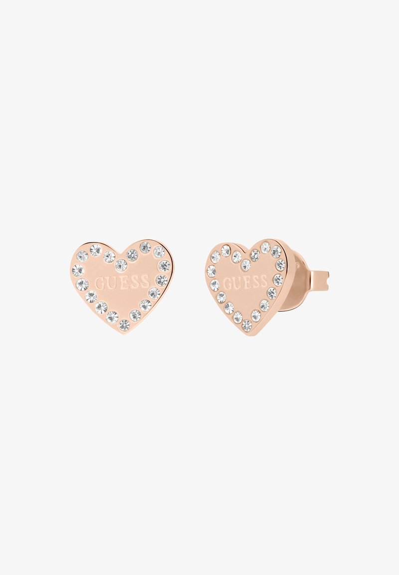 Guess HEART TO HEART - Earrings - rose