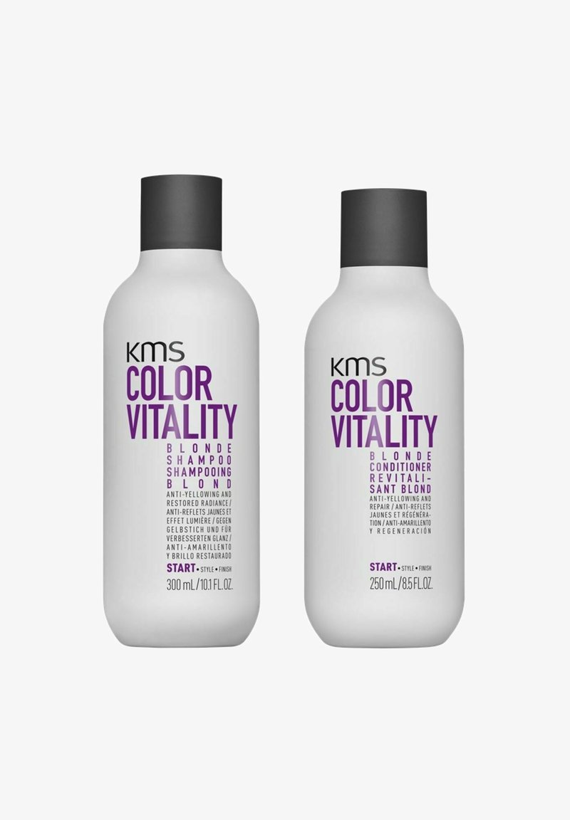 KMS - COLORVITALITY BLONDE BUNDLE - Conditioner - violett, Vergrößern
