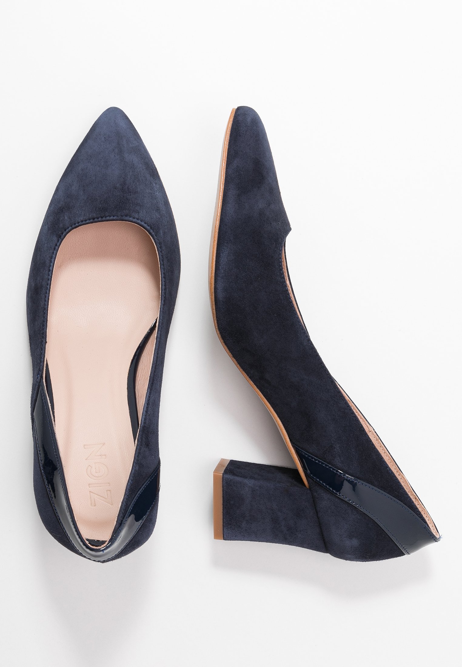 Zign Klassiske pumps - dark blue Zign Klassiske pumps - dark blue