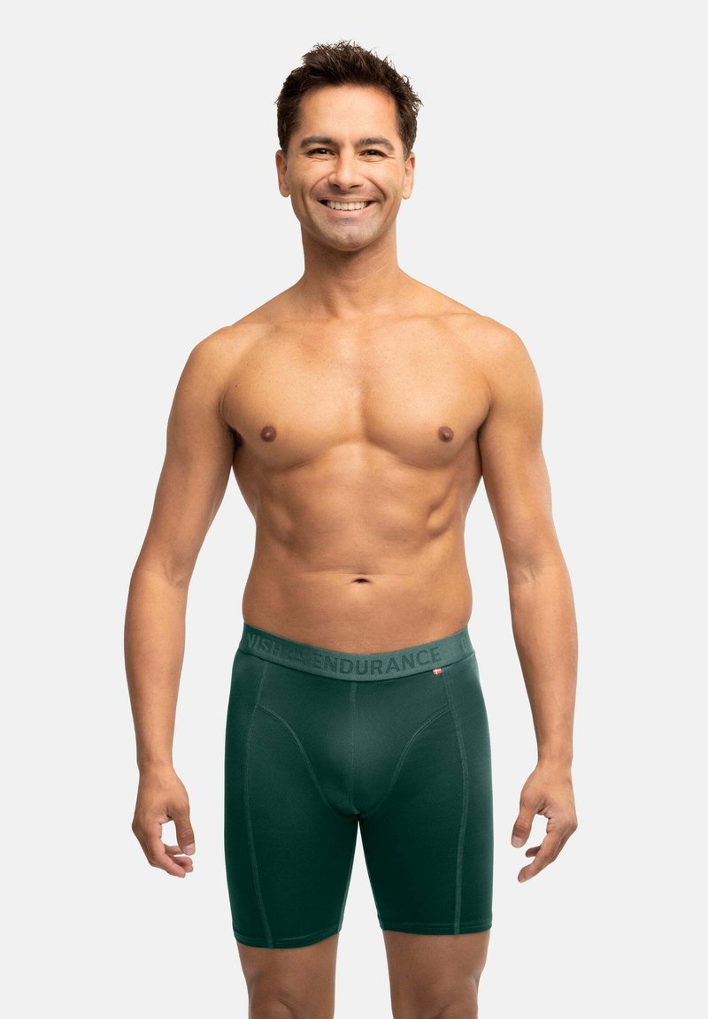 Danish Endurance 3-PACK EXTRA LONG SPORTS TRUNKS - Boxershorts - black/blue/green