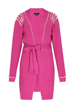 faina, Cardigan - fuchsia