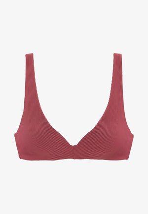 Haut de bikini - rostrot