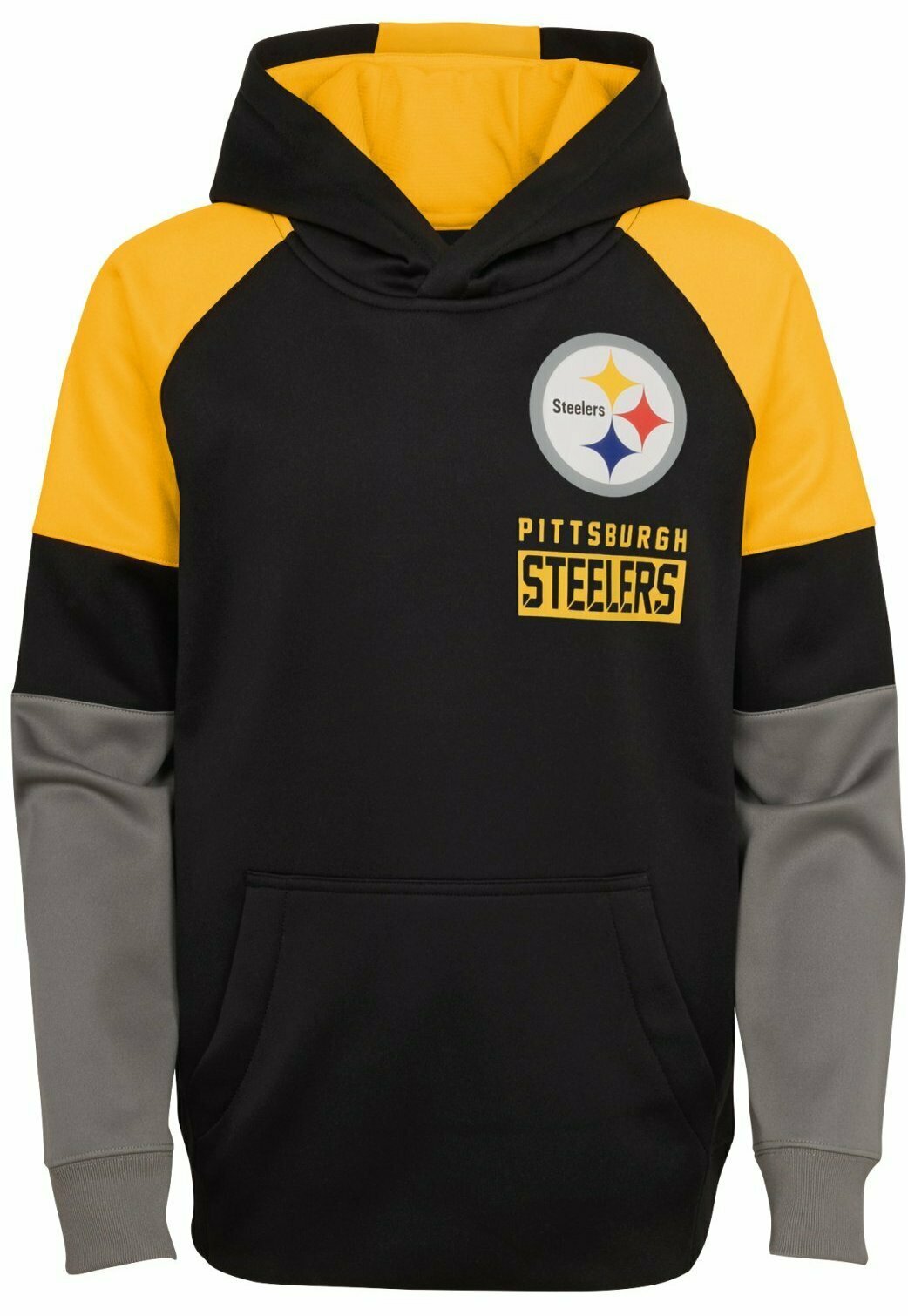 Outerstuff NFL PERFORMANCE PLAY PITTSBURGH STEELERS - Hoodie - black -  Zalando.de