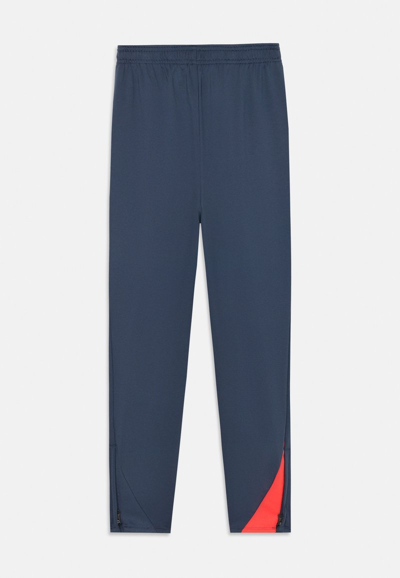 Dri Fit Grey Nike Tracksuit With Orange Stripe 2000's Nike Fit M