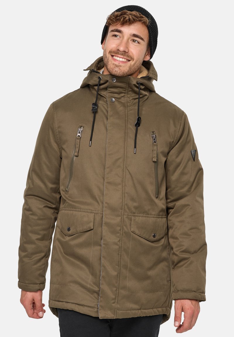 INDICODE JEANS - Parkas - dark green, Förstora