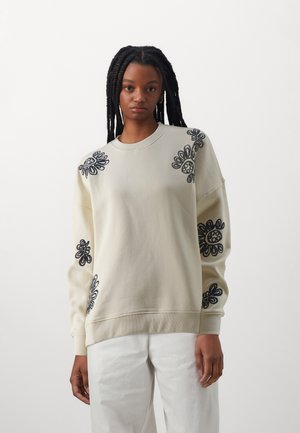 Pull ONLY Femme Only Pull Onlbrooke L/S O-Neck Flower Ub Cs Swt - A.S.Adventure Sweat Only Décontracté