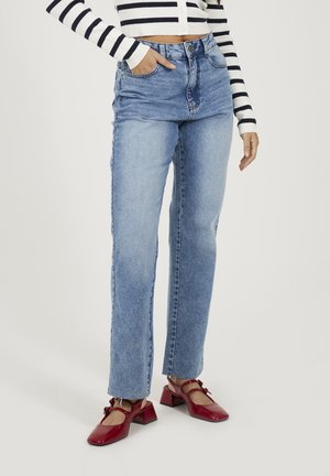 Straight leg jeans - blue denim
