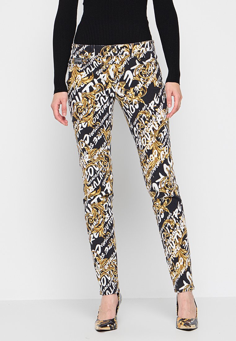 Versace Jeans Couture Slim fit jeans zwart Versace Jeans Couture Slim fit jeans zwart