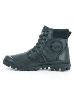 Palladium Boots à talons - black/black