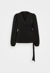 VMALVA WRAP - Bluza - black