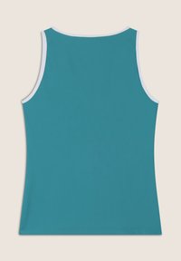 Freddy SLIM IN TESSUTO TECNICO CON BORDATURE A CONTRASTO - Top - turchese