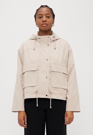 Vero Moda Petite VMCHELSEASCARLETT JACKET - Jachetă de vară - oatmeal