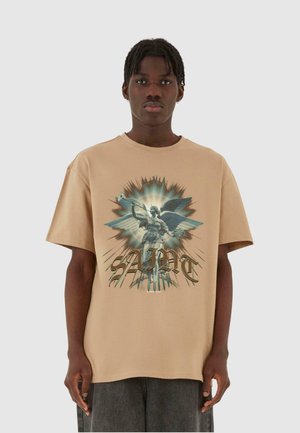 MJ Gonzales V1 X HEAVY - T-shirt imprimé - unionbeige