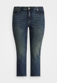 MID-RISE STRAIGHT ANKLE JEAN - Jeans a sigaretta - haze wash