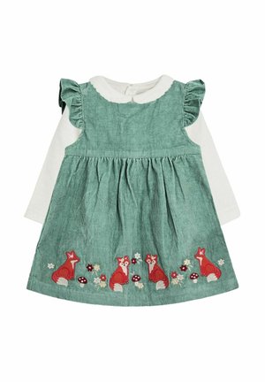 REGULAR FIT - APPLIQUÉ SET - Nappali ruha - green fox