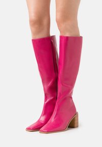 RAID Wide Fit Vysoká obuv - pink