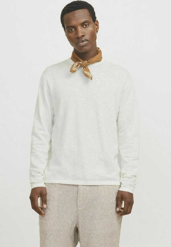 Strickpullover - weiß