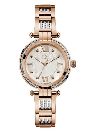 GC CABLEBIJOU - Orologio - silver-coloured/rose gold-coloured